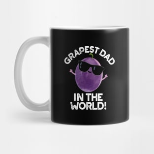 Grapest Dad In The World Cute Fruit Pun Mug